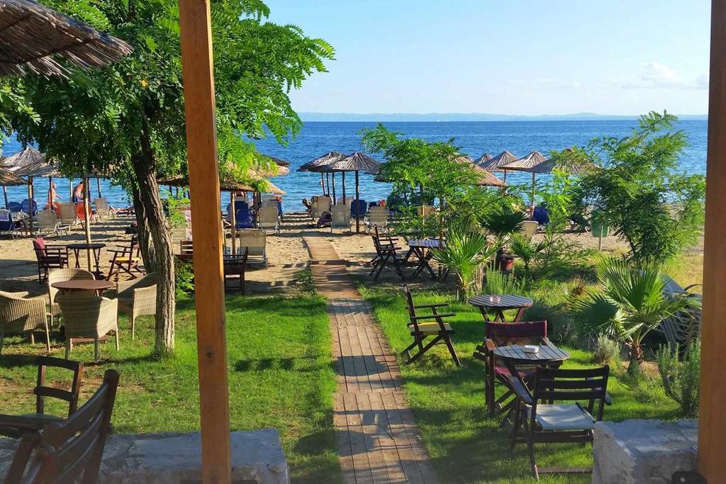 Stone House Andromeda Villa Psakoudia Dış mekan fotoğraf